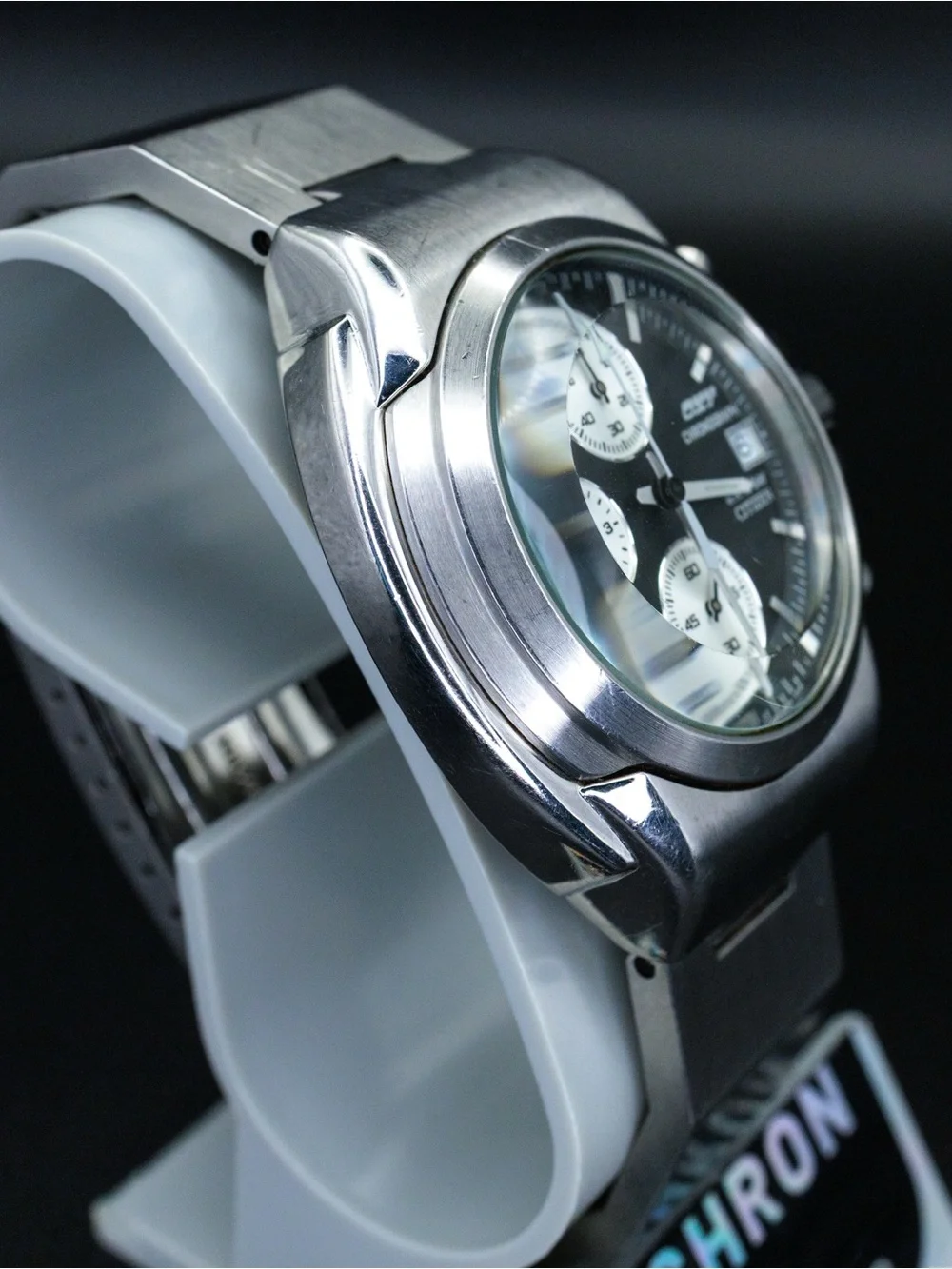 Citizen Rare Oxy 0510-K1251 Vintage 38mm JDM Import Chronograph
